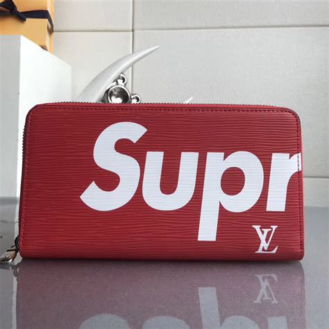 best supreme lv replica wallet|louis vuitton supreme zip wallet.